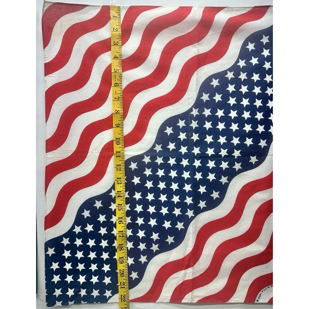2-Vintage Driving Long & Hard Trucking Along Semi American‎ & US Flag Bandana